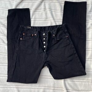 Levi’s Black Button-Fly Jeans